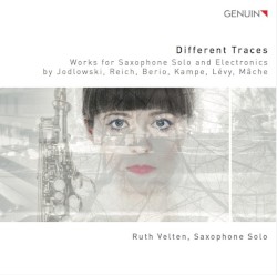 Different Traces: Works for Saxophone Solo and Electronics