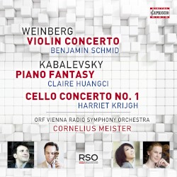 Weinberg: Violin Concerto / Kabalevsky: Piano Fantasy / Cello Concerto no. 1