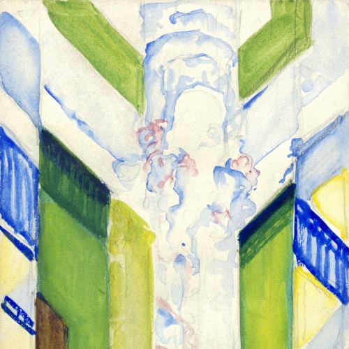 A White Tower in Green Sun