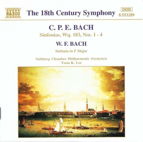 C. P. E. Bach: Sinfonias, Wq. 183, Nos. 1-4 / W. F. Bach: Sinfonia in F major