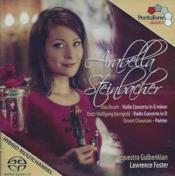 Bruch: Violin Concerto in G minor / Korngold: Violin Concerto in D / Chausson: Poème