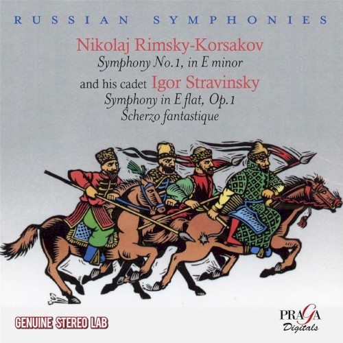 Nikolai Rimsky-Korsakov: Symphony No. 1 Op. 1 / Igor Stravinsky: Symphony in E flat Op. 1, Scherzo Fantastique