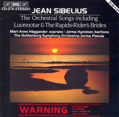 Orchestral Songs including Luonnotar & The Rapids-Rider's Brides