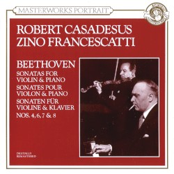 Sonatas for Violin & Piano Nos. 4, 6, 7 & 8