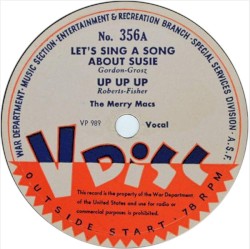 Let’s Sing a Song About Susie / Up Up Up / I Don’t Want to Love You / Swamp Fire