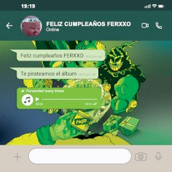 FELIZ CUMPLEAÑOS FERXXO TE PIRATEAMOS EL ÁLBUM