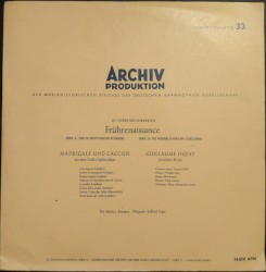 Madrigale e Caccie from the Codex of Antonio Squarcialupi / Five Sacred Songs