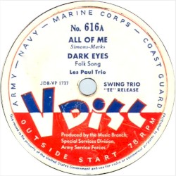 All of Me / Dark Eyes / Flower Dance / Up Jumped Love / Crazy Rhythm