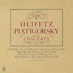 Dvořák: Piano Trio no. 3 / Stravinsky: Suite Italienne / Glière: Prelude / Handel: Passacaglia