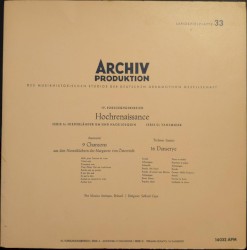 9 Chansons / 16 Danserye