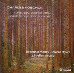 Sonate Pour Violon Et Piano / Quintette Pour Piano Et Cordes