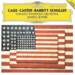 Carter: Variations for Orchestra / Schuller: Spectra / Babbitt: Correspondences / Cage: Atlas Eclipticalis