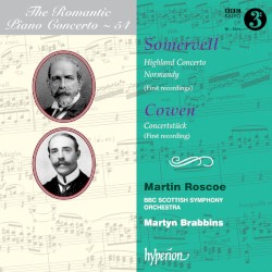 The Romantic Piano Concerto, Volume 54: Somervell: Highland Concerto / Normandy / Cowen: Concertstück