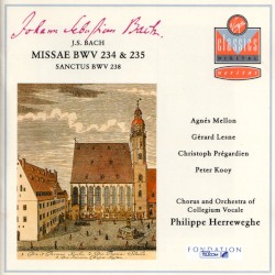 Missae BWV 234 & 235 - Sanctus BWV 238