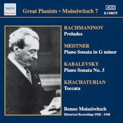 Great Pianists: Moiseiwitsch 7
