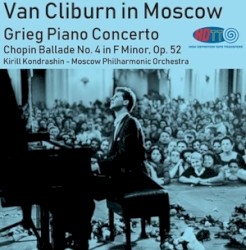 Grieg Piano Concerto - Chopin Ballade No. 4 - Van Cliburn live in Moscow