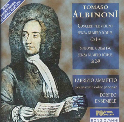 Concerti per violino e Sinfonie a 4 senza numero d'opus