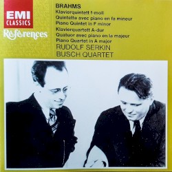 Piano Quintet in F minor, op. 34 / Piano Quartet in A major, op. 26