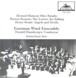Hanson: Dies Natalis / Benson: The Leaves Are Falling / Brant: Angels and Devils