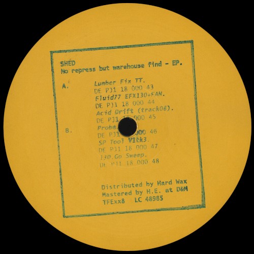 No Repress but Warehouse Find EP