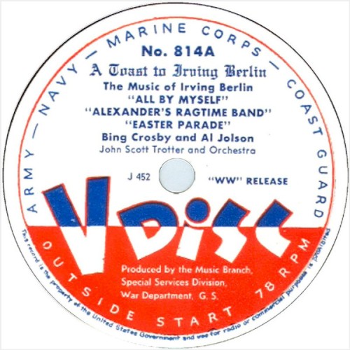 A Toast to Irving Berlin / Sitting Under the Apple Tree / Just a Little Bit Longer