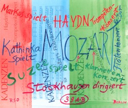 Stockhausen dirigiert KLASSIK: 3 Konzerte: HAYDN (Trompete), MOZART (Flöte – Klarinette)
