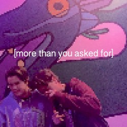 [more than you asked for]