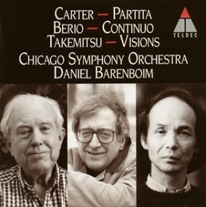 Carter: Partita / Berio: Continuo / Takemitsu: Visions