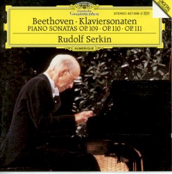 Piano Sonatas, op. 109, op. 110 & op. 111