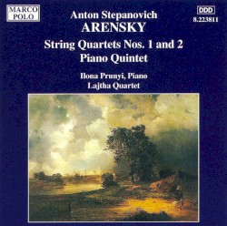 String Quartets nos. 1 and 2 / Piano Quintet