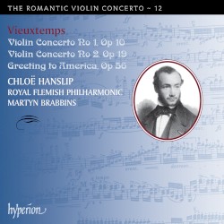The Romantic Violin Concerto, Volume 12: Violin Concerto no. 1, op. 10 / Violin Concerto no. 2, op. 19 / Greeting to America, op. 56