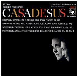 Mozart: Sonata for 2 Pianos, K. 448 / Andante with 5 Variations, K. 501 / Schubert: Fantasia, D. 940 & Andantino varié, D. 823