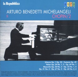 Michelangeli Vol.8: Chopin/2