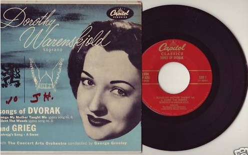 Songs of Dvorak and Grieg