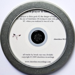 A Prayer to False Gods