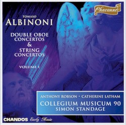 Double Oboe Concertos & String Concertos, Volume I