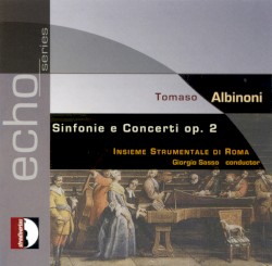 Sinfonie e concerti, op. 2