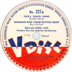 Tess’s Torch Song / Milkman Keep Those Bottles Quiet / Irresistible You / I Never Knew