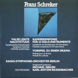 Kammersinfonie / Vorspiel / Valse lente / Nachtstück