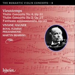 The Romantic Violin Concerto, Volume 8: Violin Concerto no. 4, op. 31 / Violin Concerto no. 5, op. 37 / Fantasia appassionata, op. 35