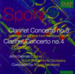 Clarinet concerto No. 3 / Variations on a theme from the opera “Alruna” / Clarinet Concerto No. 4 / Potpourri