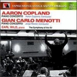 Copland: Piano Concerto / Menotti: Piano Concerto