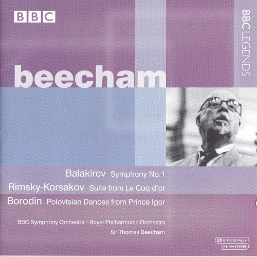 Balakirev: Symphony no. 1 / Rimsky-Korsakov: Suite from Le Coq d’or / Borodin: Polovtsian Dances from Prince Igor