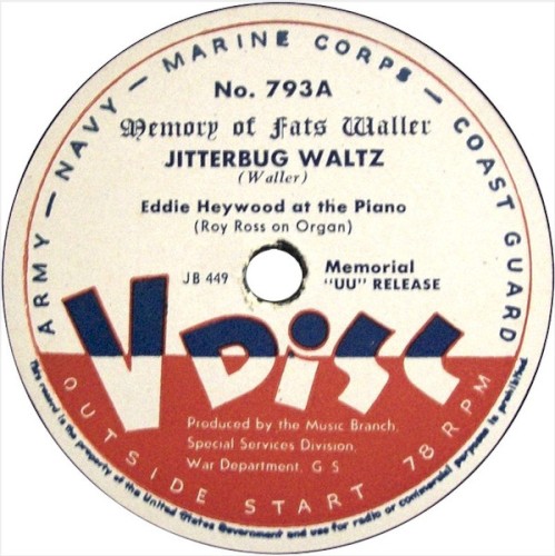 Jitterbug Waltz / I Can’t Get Started / Someone to Watch Over Me / It’s Only a Paper Moon / I Can’t Believe That You’re in Love With Me