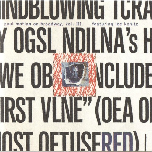 Paul Motian On Broadway, Vol. III