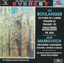 Du fond de l’abîme / Psaume 24 / Psaume 129 / Vieille prière bouddhique / Pie Jesu