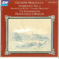 Symphony no. 2 / Andante in B-flat / Colore orientale