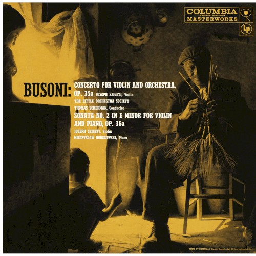 Concerto for Violin and Orchestra, op. 35a / Sonata no. 2 in E minor for Violin and Piano, op. 36a