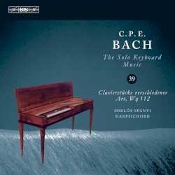 The Solo Keyboard Music, Volume 39