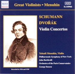 Schumann, Dvořák: Violin Concertos
